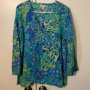 Lilly Pulitzer V Neck Top